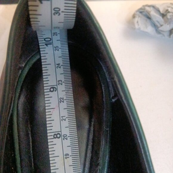 Halmanera DANI03 Baron Petrolio Green Leather Round Heeled Loafer 39.5 - Picture 11 of 12